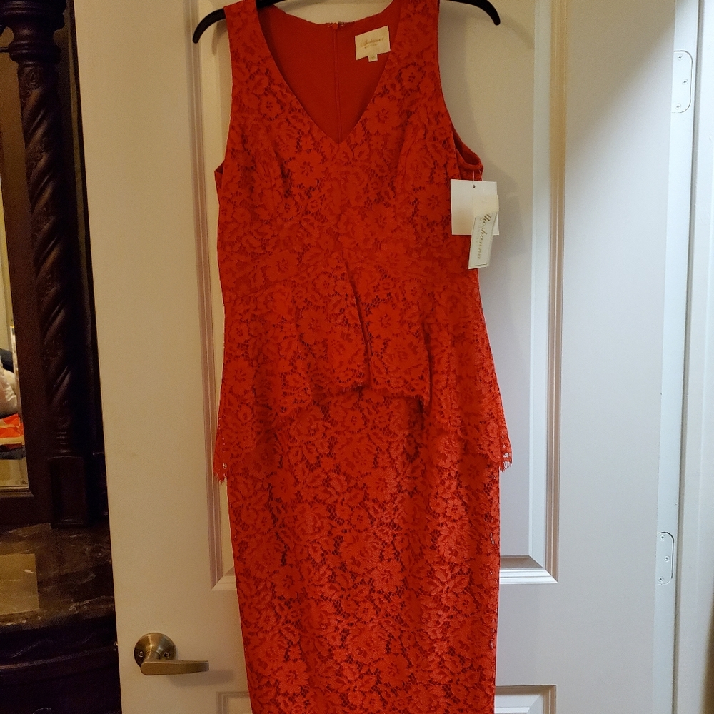 Shoshanna peplum midi dress - Picture 3 of 9